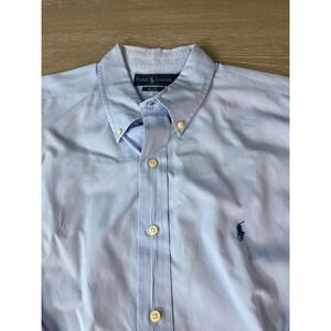 Polo Ralph Lauren Blake Mens XXL Light Blue Button Down Shirt Long Sleeve Cotton